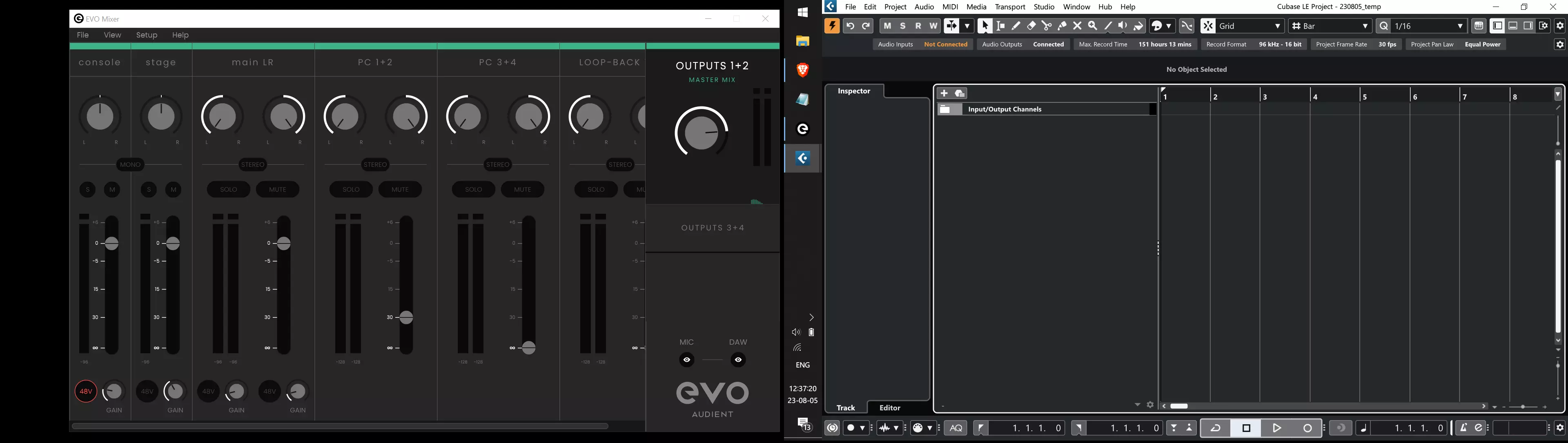 Review: Audient Evo 8, Recording Interface
